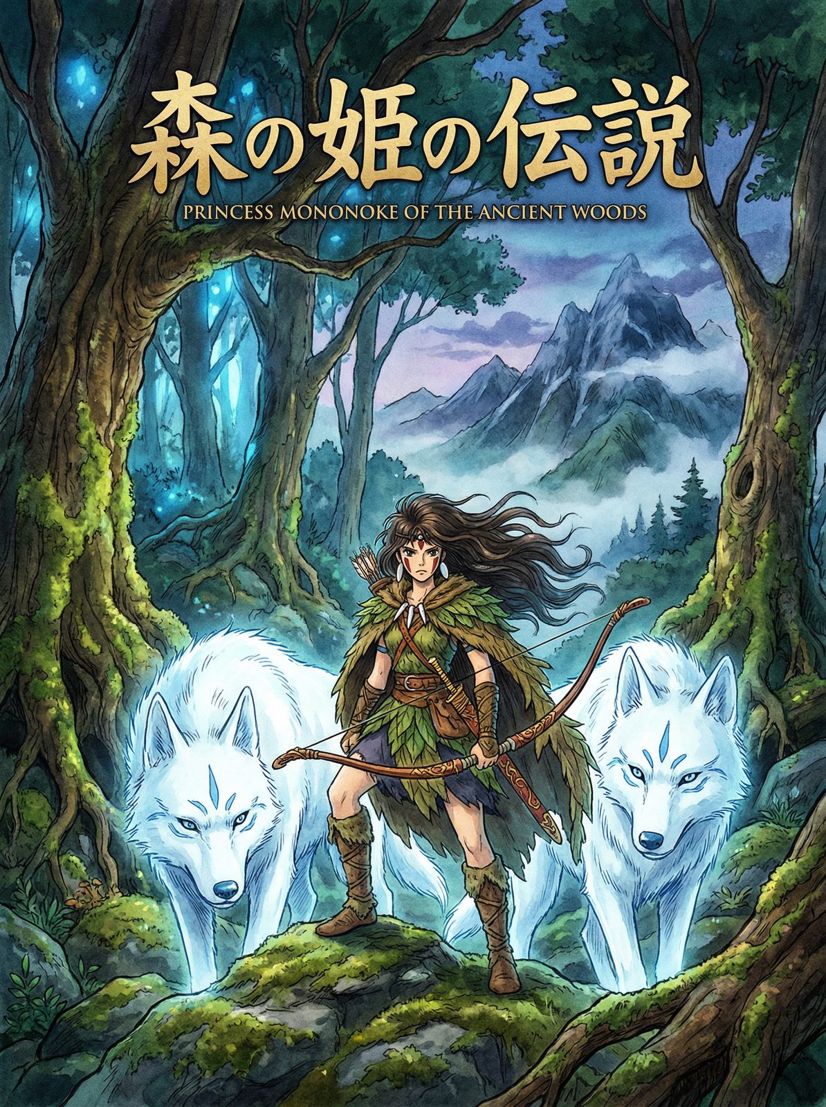 小小绘动漫-幽灵公主