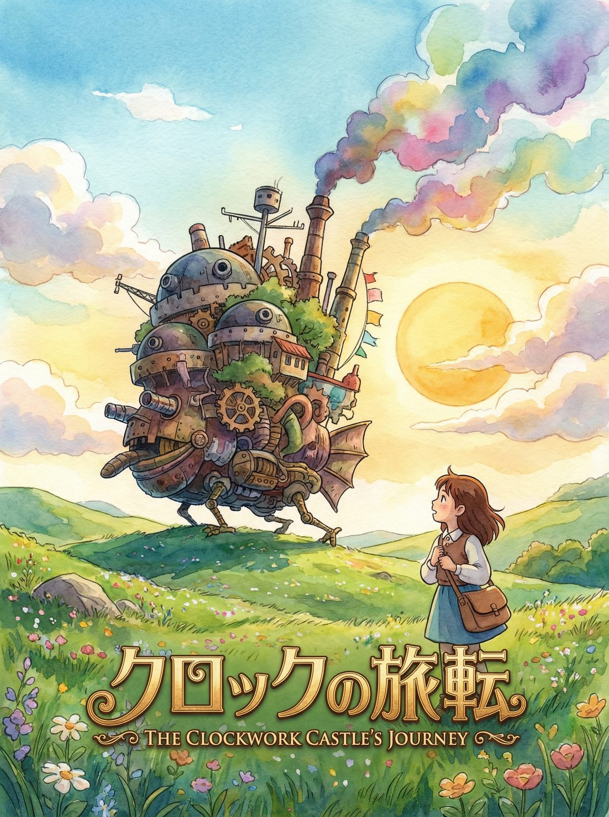 小小绘动漫-哈尔的移动城堡